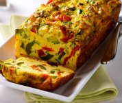 Omelette aux lgumes en terrine