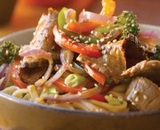 Bol de nouilles au boeuf et aux lgumes
