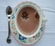 Chocolat chaud  la Cannelle sans gluten