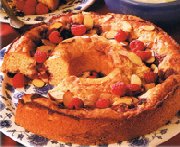 Couronne aux framboises