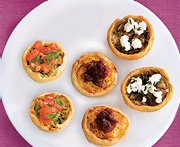 Hors d'oeuvres de quiche rapides