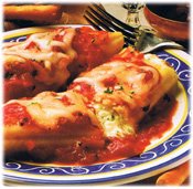 Manicotti  la saucisse