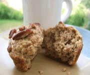 Muffins  la poire et aux lentilles