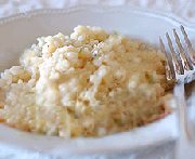 Risotto aux oignons caramliss et au brie