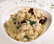 Risotto forestire aux pinards