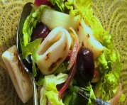 Salade de calmars grillés