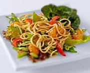 Salade de nouilles asiatique simple