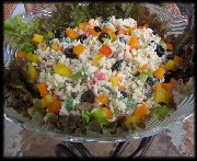 Salade de riz santé