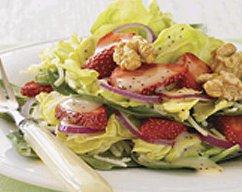 Salade tage aux fraises