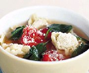 Soupe aux tortellinis 