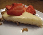 Tarte  la crme acidule au citron et aux fruits